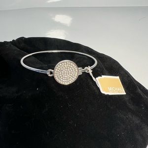 Michael Kors Silver Disc Bracelet